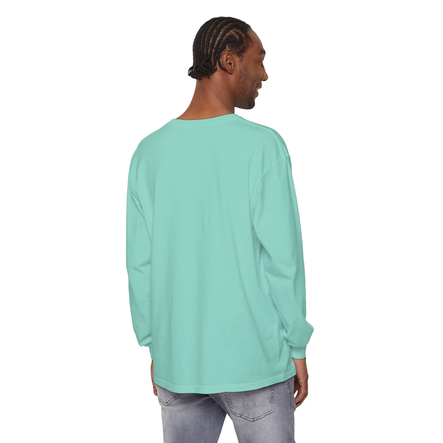 Funny Holiday Long Sleeve T-Shirt - 'Dead Inside But Jolly AF'