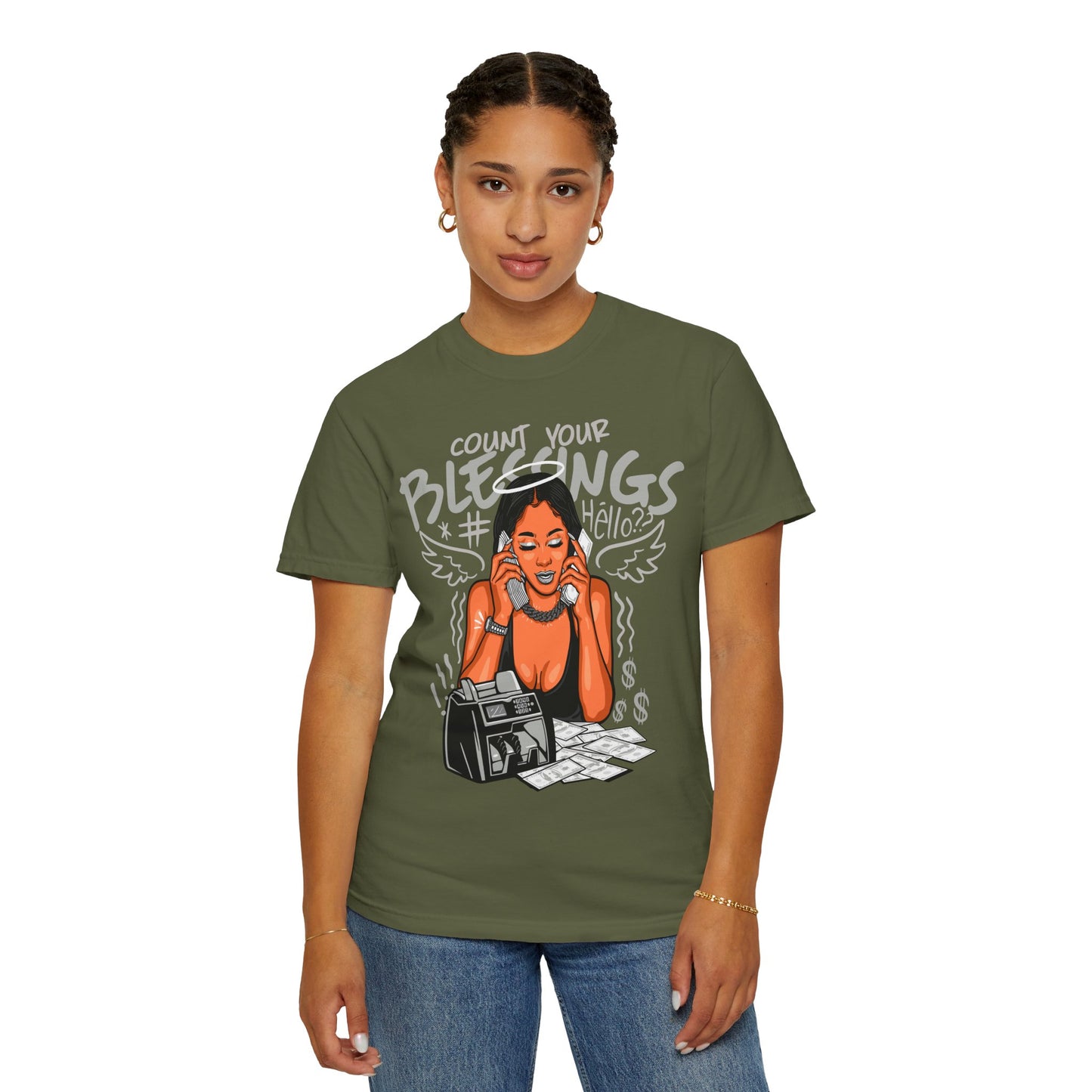 Count Your Blessings Garment-Dyed T-shirt