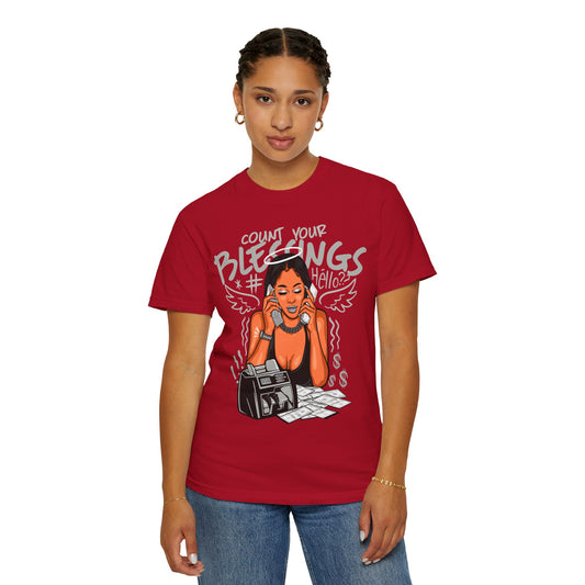 Count Your Blessings Garment-Dyed T-shirt