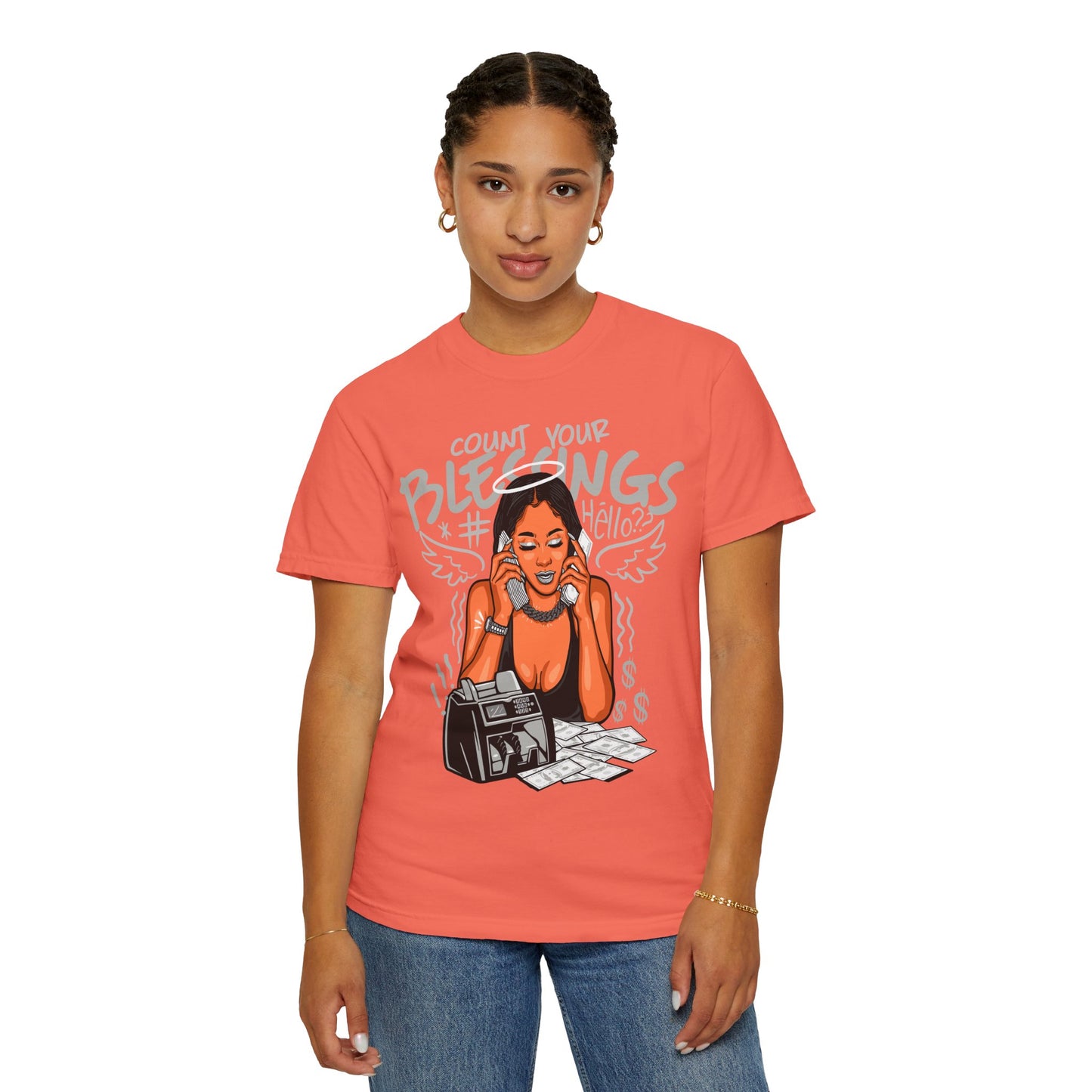 Count Your Blessings Garment-Dyed T-shirt