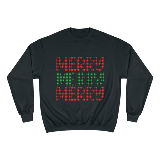 Merry Merry Merry Champion Sweatshirt