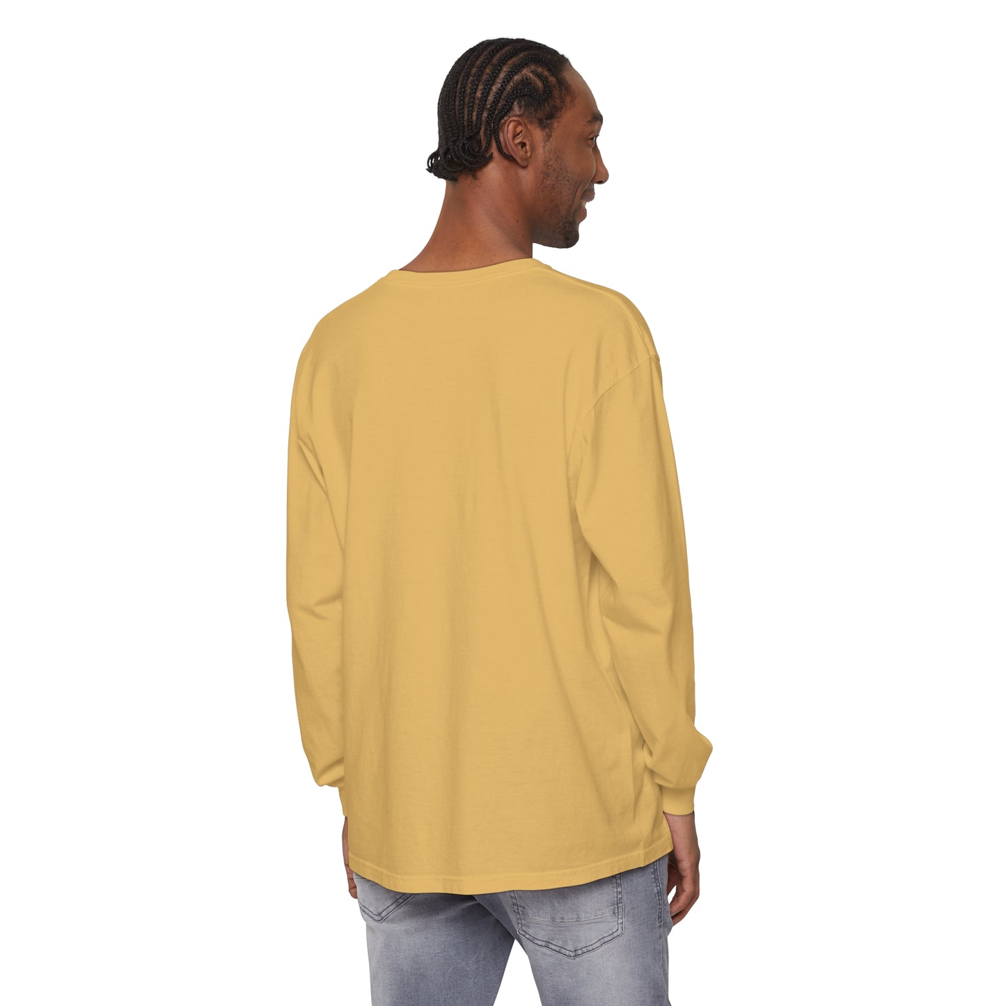 Funny Holiday Long Sleeve T-Shirt - 'Dead Inside But Jolly AF'