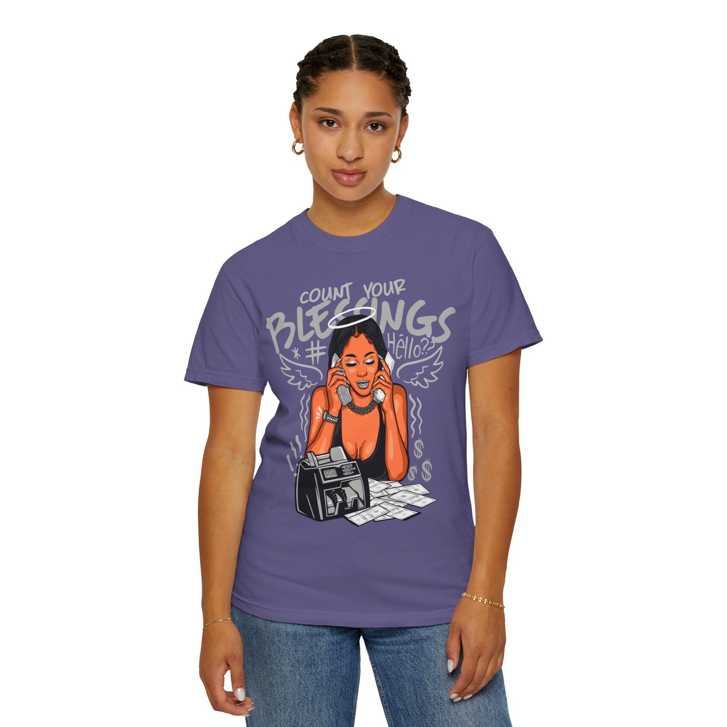 Count Your Blessings Garment-Dyed T-shirt