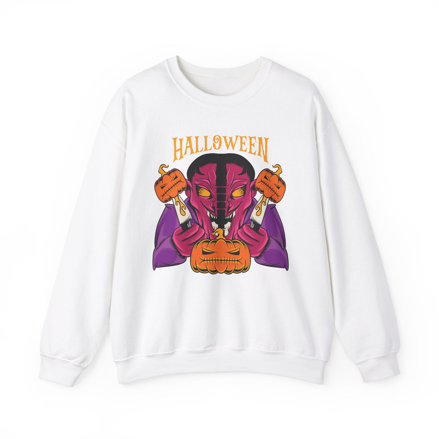 Halloween Crewneck Sweatshirt - Bold Graphic Design