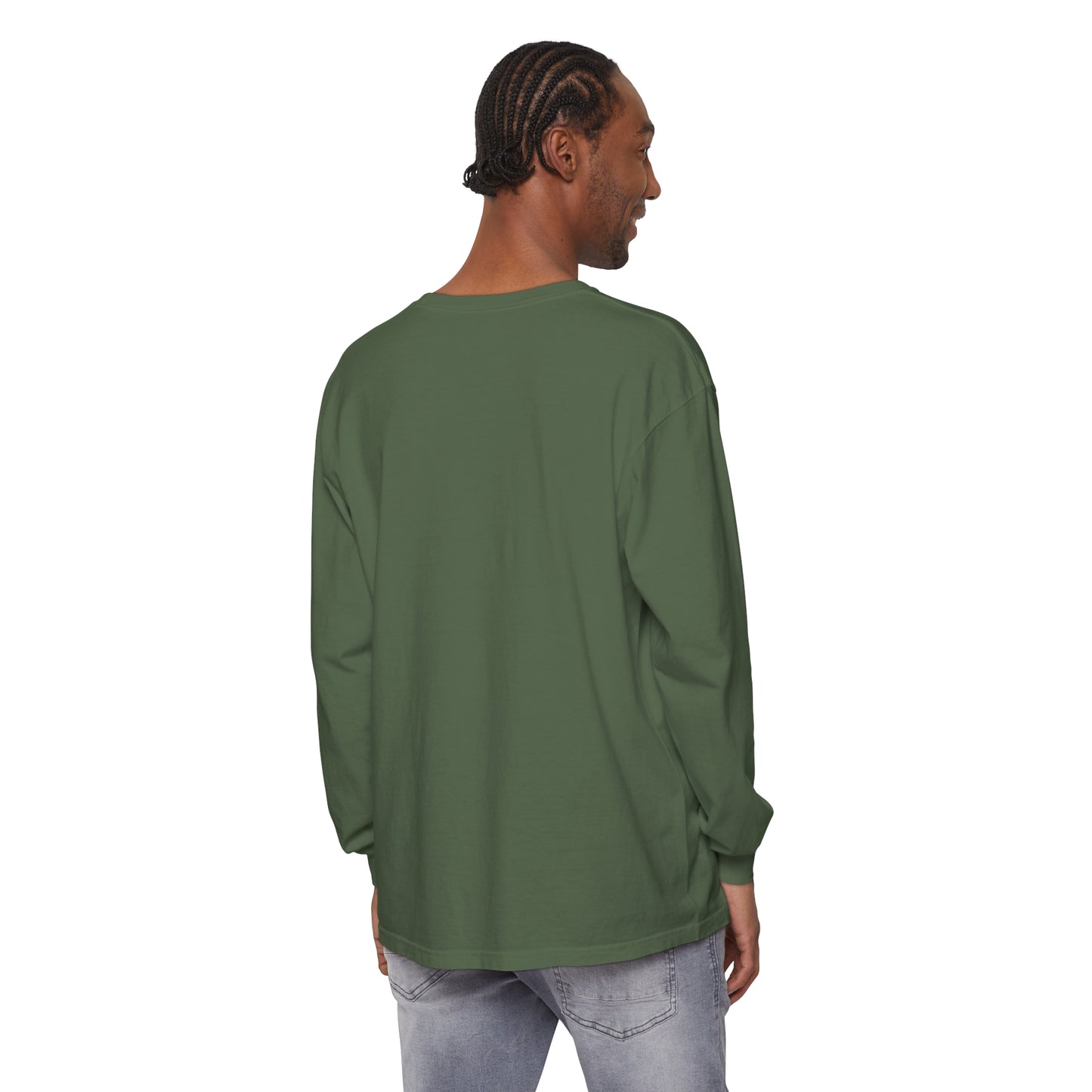 Funny Holiday Long Sleeve T-Shirt - 'Dead Inside But Jolly AF'