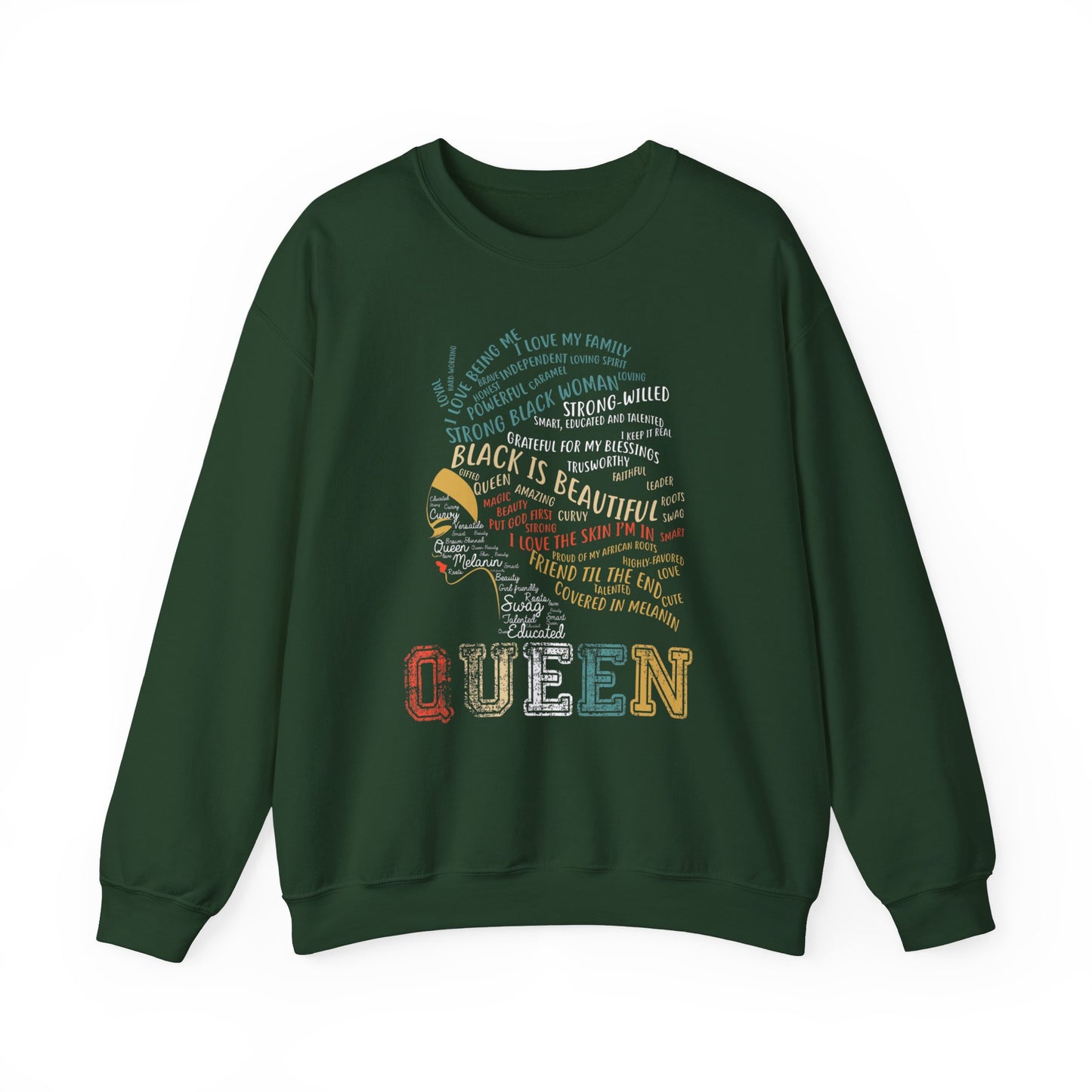 Queen Heavy Blend Crewneck Sweatshirt