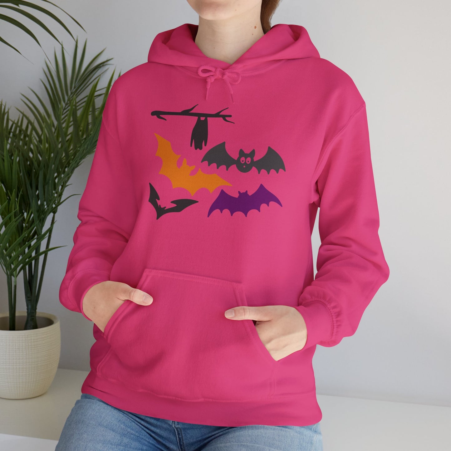 Halloween Bats Heavy Blend™ Hooded Sweatshirt