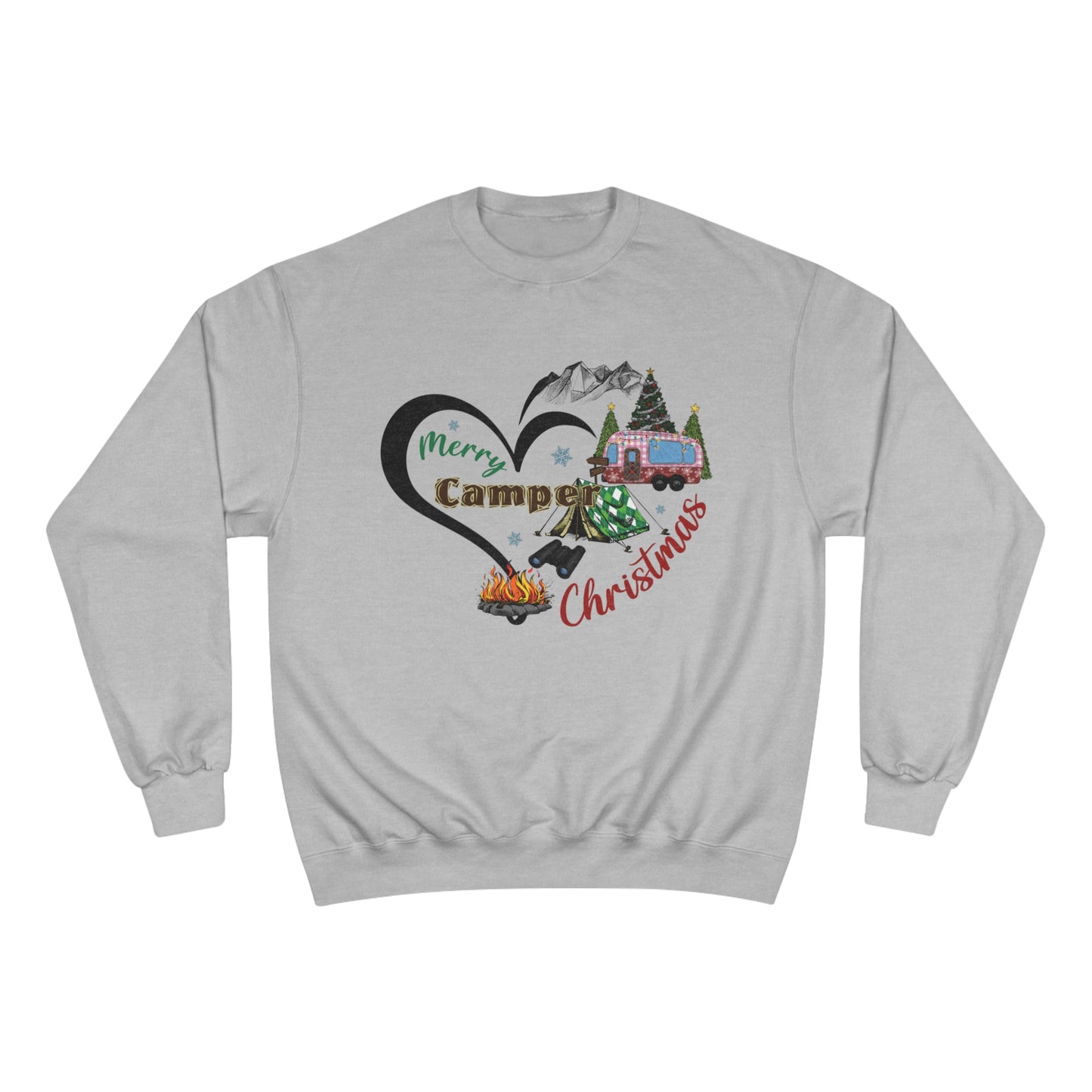 Merry Camper Christmas Champion Sweatshirt