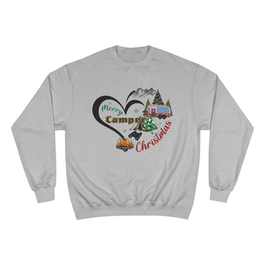 Merry Camper Christmas Champion Sweatshirt